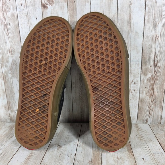 Vans Old Skool Pro Black Gum Sole Skate Shoes Men's Size 7.5 - Picture 7 of 8